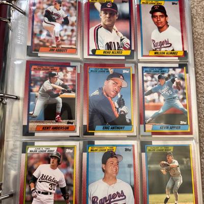 Lot 267: Topps 1989 Major League Debut Card Set 