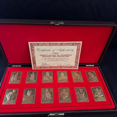 Lot 206: Topps Gallery of Champions – Official 1985 Collection