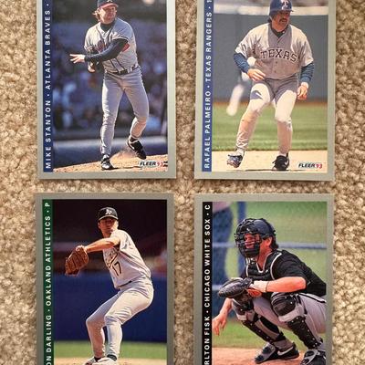 Lot 277: 6 1993 Fleer Baseball Card Sets/ Incomplete 