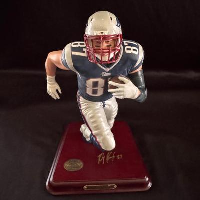 Lot 235: Danbury Mint Rob Gronkowski All Star Figurine