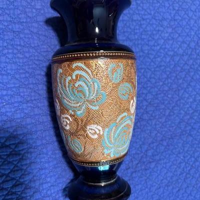 Sale Photo Thumbnail #17: Royal Doulton art pottery baluster form urn ca1895 8”h  $129
