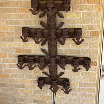 Sale Photo Thumbnail #3: Metal wall art  $60