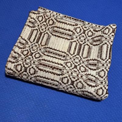 Sale Photo Thumbnail #86: Antique woven blanket $105