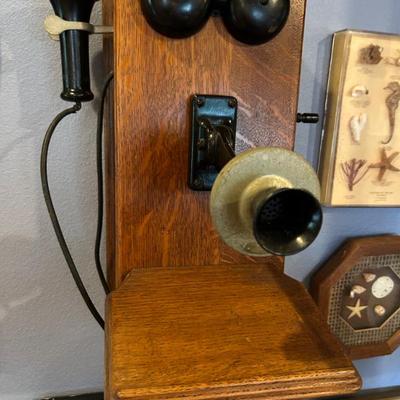 Sale Photo Thumbnail #48: Antique phone $129