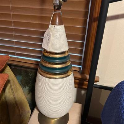 Sale Photo Thumbnail #80: MCM table lamp $129