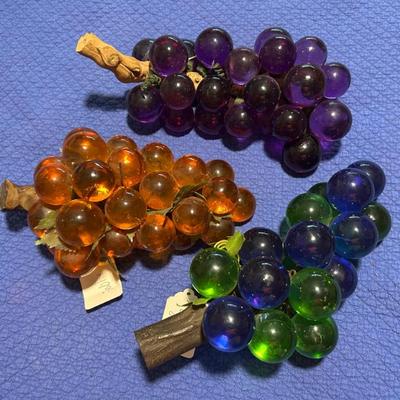 Sale Photo Thumbnail #57: Retro acrylic grapes $45 es