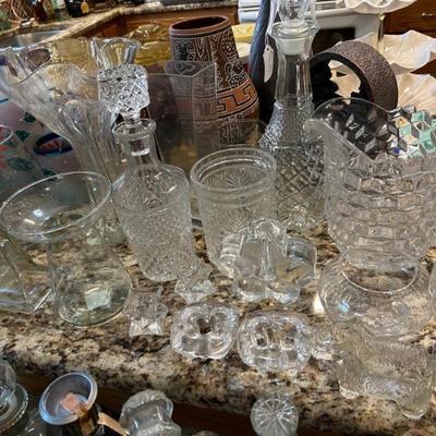 Sale Photo Thumbnail #26: Glass & crystal 