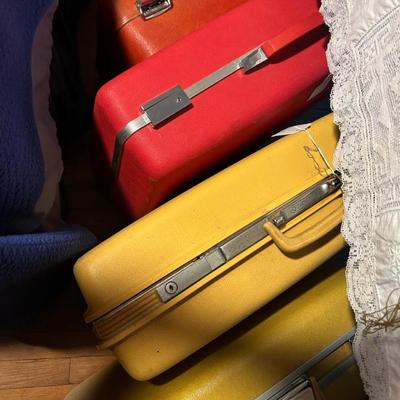 Sale Photo Thumbnail #84: Retro hard side luggage $22.50 - $75