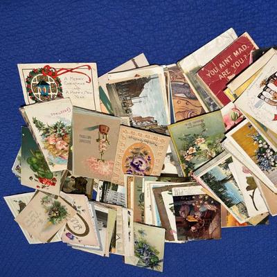 Sale Photo Thumbnail #62: Antique post cards $4.50 ea