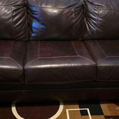 Leatherlike Sofa