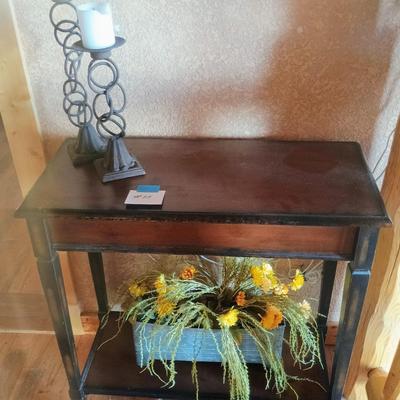 Table, Candles and Decor Arrangement