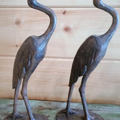 Wood Swan Decor