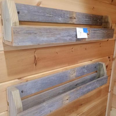 Rustic Wooden Shelves