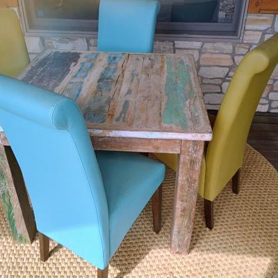 Rustic Dining Table  w/4 Chairs