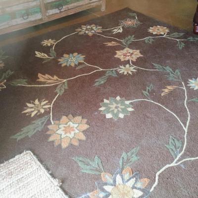 Contours Collection Area Rug 9'x7'