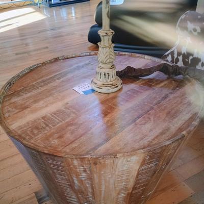 Rustic Table  + Lamp