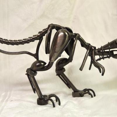 Sale Photo Thumbnail #16: Metal Dinosaur Art 