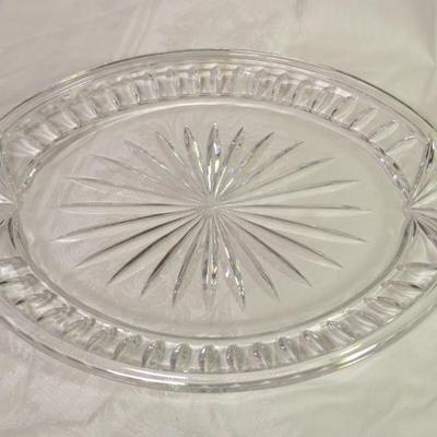 Sale Photo Thumbnail #31: Waterford Crystal Platter 