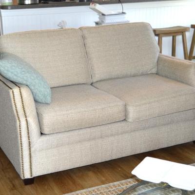 Loveseat and couch