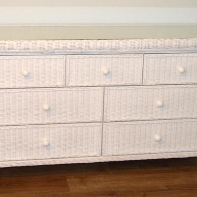 Wicker Dresser 