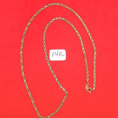 14k Necklace 