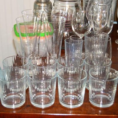 Set of glasses 
