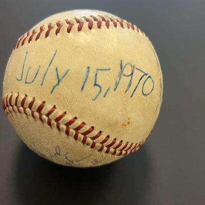 Signed Baseball Number Two
