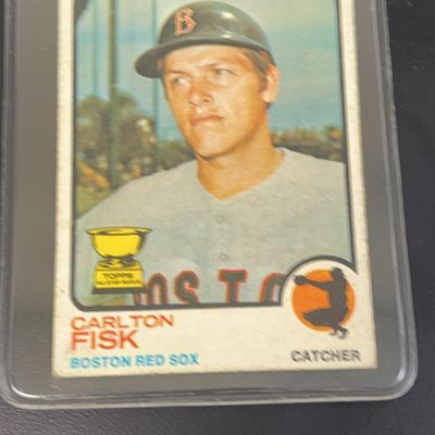 Carlton Fisk Boston Red Sox Trading Card