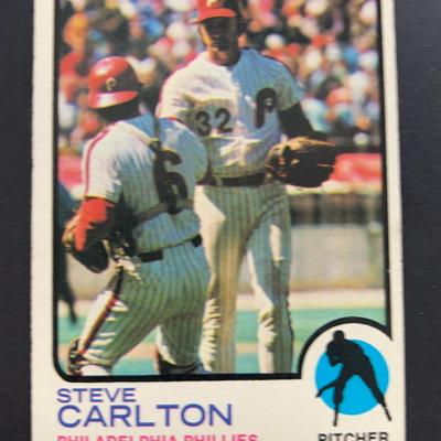 1973 Topps Steve Carlton Trading Card