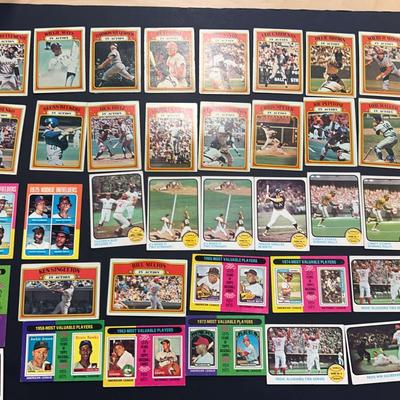 Miscellaneous Baseball Trading Cards From The 1970's