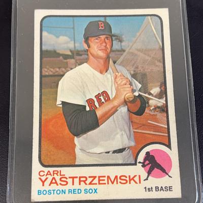 Carl Yastrzemski 1973 Trading Card