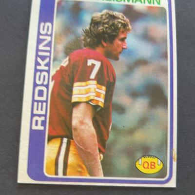 Joe Theismann Football Trading Card