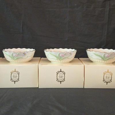 Lenox Classics "The China Butterfly Bowl" Lot Of 5