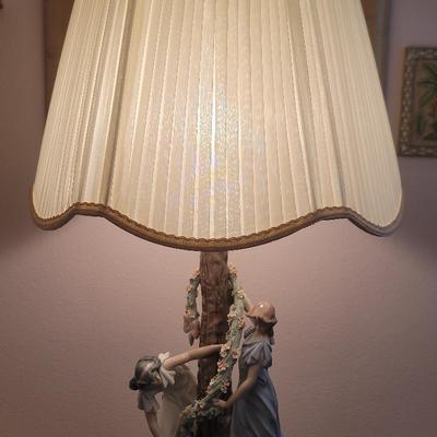 Lladro NYMPH Lamp No.1607