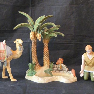 Lenox "Little Town Of Bethlehem" Camel, Oasis,  & 2 Sheppards
