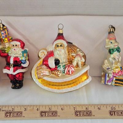 Radko Collectable Ornaments Lot #22