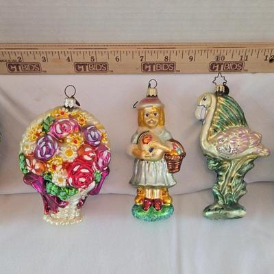Radko Collectable Ornaments Lot #10