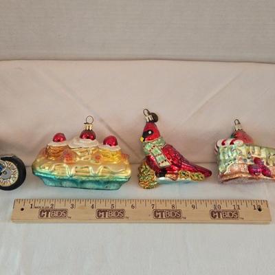 Radko Collectable Ornaments Lot #16