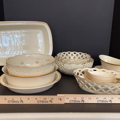 Lenox Eternal Bakeware And Decorative Serving Dishes