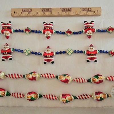 Radko Santa 2 Strands Of Garland