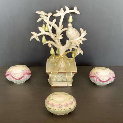 Lenox Tree And Easter Eggs