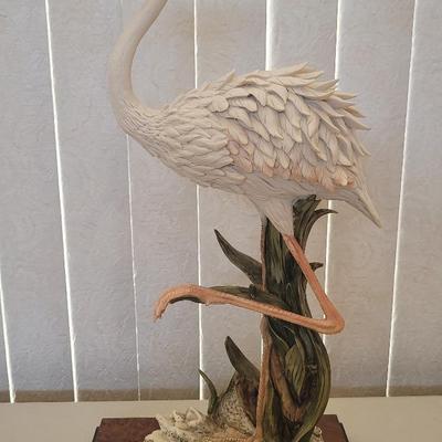 Giuseppe Armani Italy #0713s Flamingo Figurine Limited Edition 1296/5000 