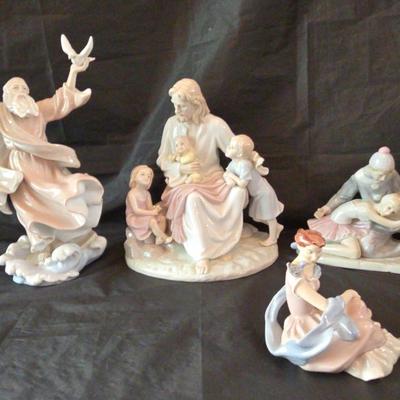 Royal Dux Bohemia, The Valencia Collection By Roman Inc, & Meico Figurines 