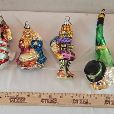 Radko Collectable Ornaments Lot #6