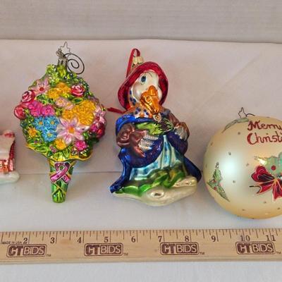 Radko Collectable Ornaments Lot #17