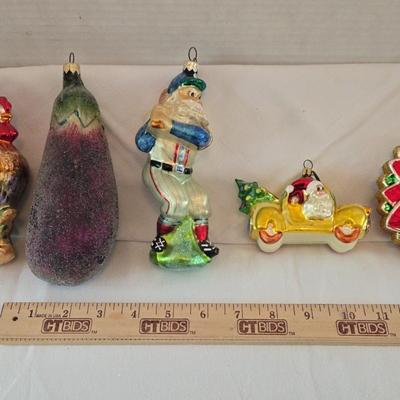Radko Collectable Ornaments Lot #5
