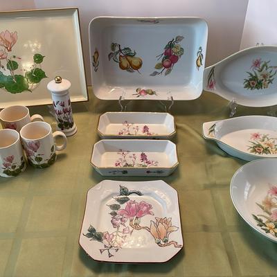 Otagiri, Lourioux And Shafford Porcelain Serving Dishes