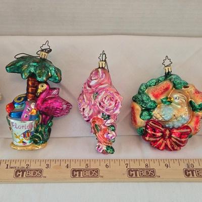 Radko Collectable Ornaments Lot #21