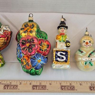 Radko Collectable Ornaments Lot #30