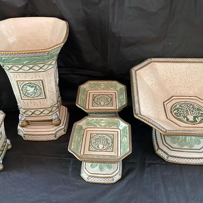 Fitz And Floyd Classics Gregorian Collection Pieces